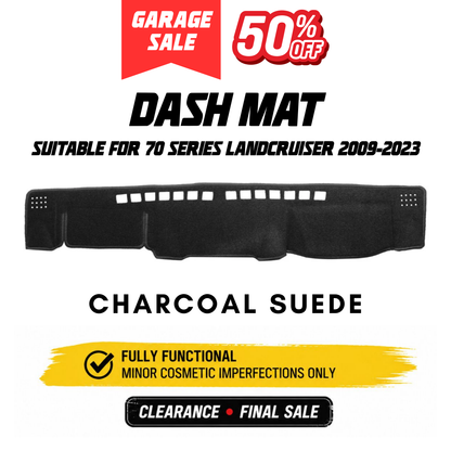 Dash Mat - Suitable for use with 70 Series LandCruiser (2009-2023) - GS2