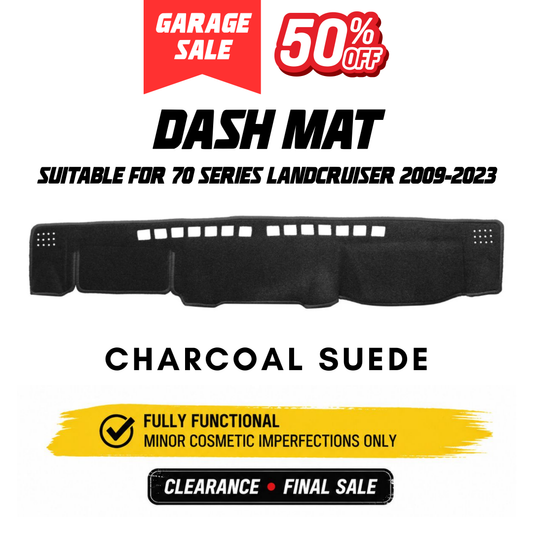 Dash Mat - Suitable for use with 70 Series LandCruiser (2009-2023) - GS2
