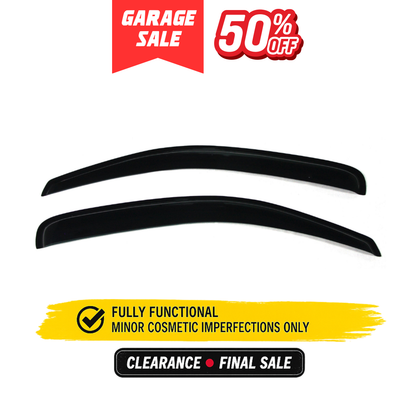 OCAM Weather Shields (2pce) - Suitable for use with N70 Hilux 03/2005-2015 - GS-37