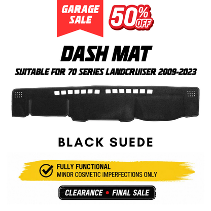 Dash Mat - Suitable for use with 70 Series LandCruiser (2009-2023) - GS3