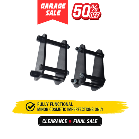 Front Extended Shackles (Pair) - Suitable for Landcruiser 73, 74, 75, 40, 60 Series - GS-61