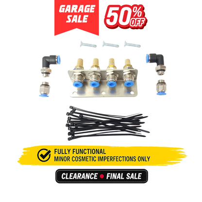 Diff Breather Kit 101 4 Point Universal Fit -  Suitable for Toyota Hilux, Prado & Landcruiser - GS-64