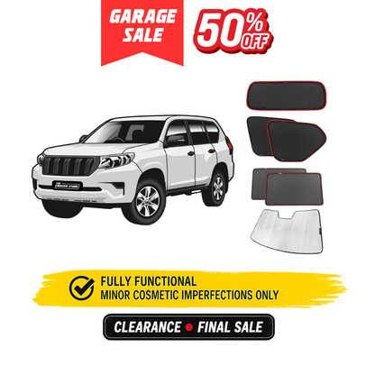 Suits Toyota LandCruiser Prado 150 Series | Lexus GX 460 Car Window Shades (J150: 2009-2023) - GS-71