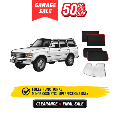 Suits Toyota LandCruiser 60 Series Car Window Shades (J60; 1980-1992) - GS-72