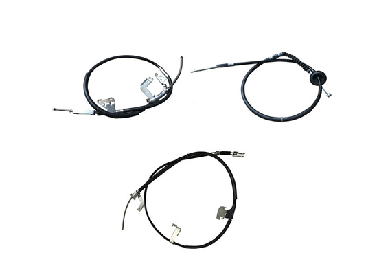 Front & Rear Hand Brake Cable Set (3pce) - Suitable For Toyota Hilux GGN25R SR SR5 (2006-2015)