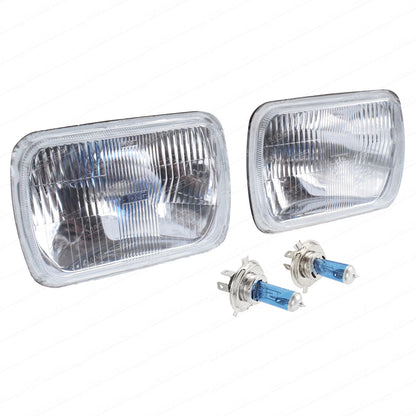 H4 Headlight Upgrade Kit (Pair) 7x5" - Suitable For Toyota Hilux (1983-2005)