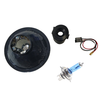 H4 Headlight Conversion Kit (Pair) 2 x 7" Round 60/55W Halogen