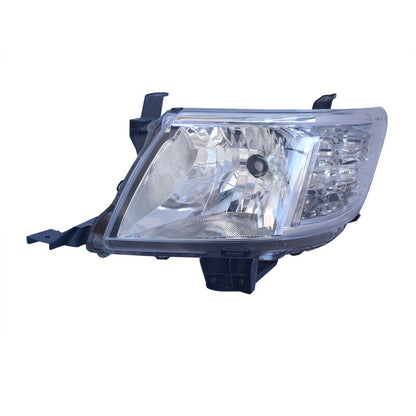 Head Light Lamp (Pair) - Suitable For Toyota Hilux 2011-2015 2WD 4WD Ute