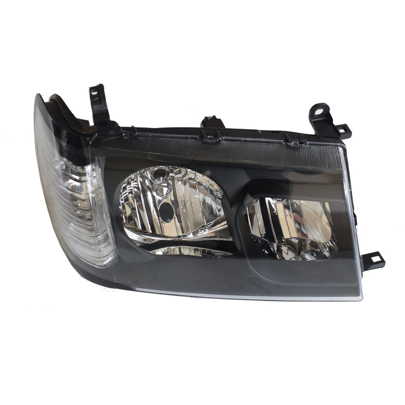 Angel Eye Headlights Projector (Pair) - Suitable For Toyota Landcruiser 100 Series 01/1998-04/2005