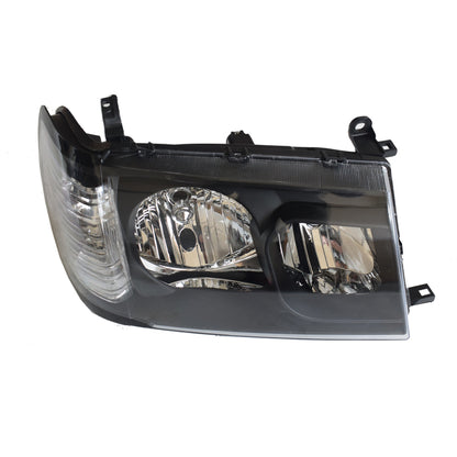 Angel Eye Headlights Projector (Pair) - Suitable For Toyota Landcruiser 100 Series 01/1998-04/2005