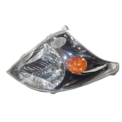 Headlights (Pair) Chrome - Suitable For Toyota LandCruiser Prado 120 Series (2002-2009)