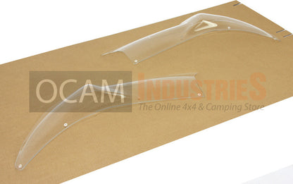 OCAM Headlight Protectors for Toyota Prado 150 Series GX 09/2017-Current Headlamp