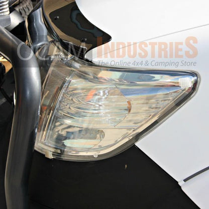 OCAM Headlight Headlamp Protectors for Toyota Hilux N70 Aug 2011-15 Lamp Covers