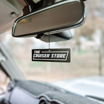 TCS Air Freshener - The Cruiser Store Rectangle Logo