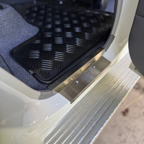 Stainless Steel Sill Trims - Suitable for use with 70 Series LandCruiser