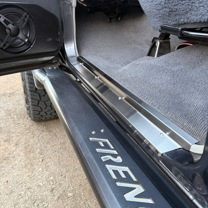 Stainless Steel Sill Trims - Suitable for use with 70 Series LandCruiser