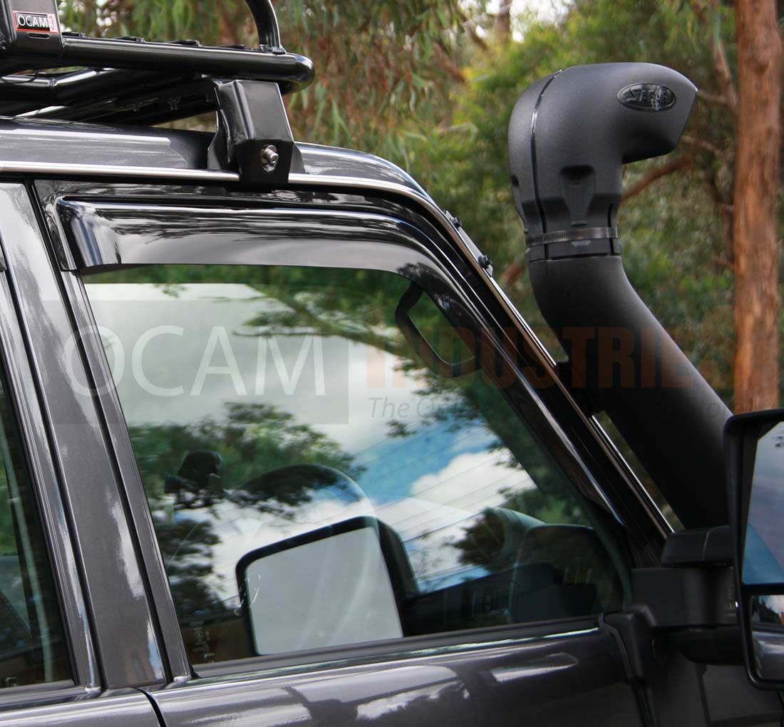 OCAM Weather Shields (2pce) - Suitable for use with Single Cab 78 Series LandCruiser 2007+