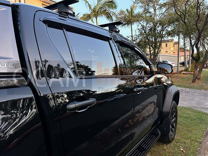 OCAM Weather Shields (4pce) - Suitable for use with N80 Hilux 2015-ON
