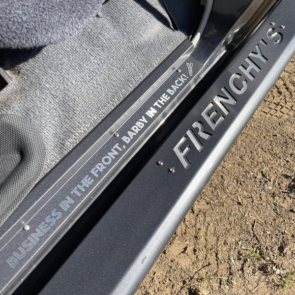 Stainless Steel Sill Trims - Suitable for use with 70 Series LandCruiser