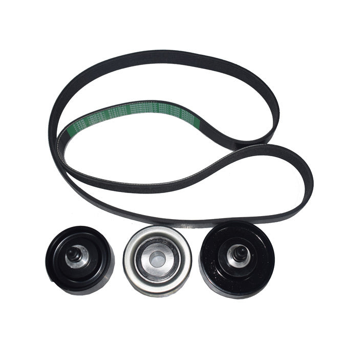 Drive Belt & Idler Pulley Kit - Suitable For Toyota Hilux KUN16 KUN26 1KD-FTV 3.0L Diesel (2005-2015)