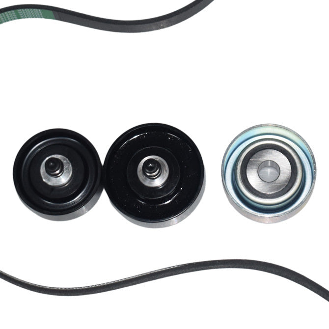 Drive Belt & Idler Pulley Kit - Suitable For Toyota Hilux KUN16 KUN26 1KD-FTV 3.0L Diesel (2005-2015)