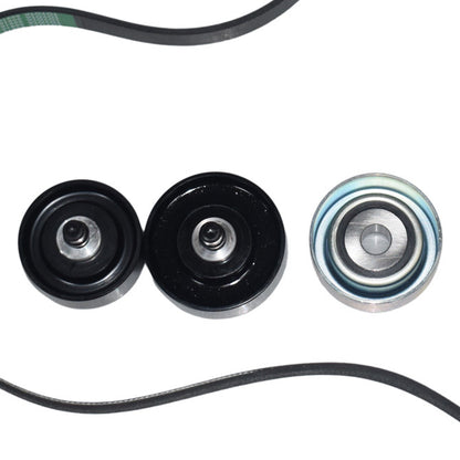Drive Belt & Idler Pulley Kit - Suitable For Toyota Hilux KUN16 KUN26 1KD-FTV 3.0L Diesel (2005-2015)