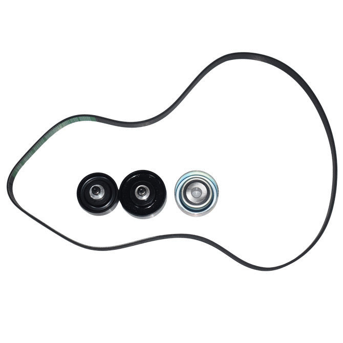 Drive Belt & Idler Pulley Kit - Suitable For Toyota Hilux KUN16 KUN26 1KD-FTV 3.0L Diesel (2005-2015)