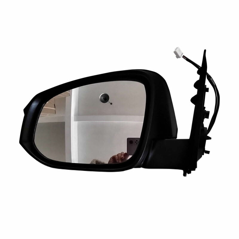 Left Electric Door Mirror (Black) - Suitable For Toyota Hilux (2015-On)