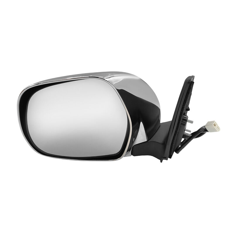 Left Chrome Door Mirror (3-Pin) - Suitable for Toyota Prado 120 Series 2002-2009