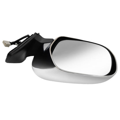 Left Chrome Door Mirror (3-Pin) - Suitable for Toyota Prado 120 Series 2002-2009