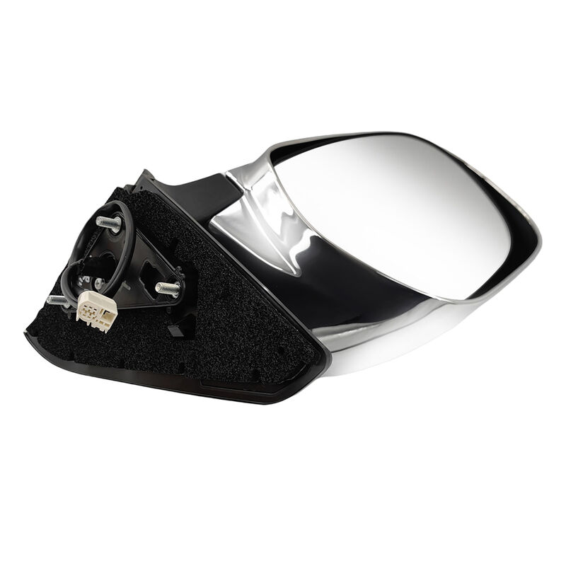Left Chrome Door Mirror (3-Pin) - Suitable for Toyota Prado 120 Series 2002-2009