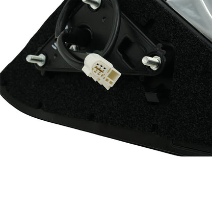 Left Chrome Door Mirror (3-Pin) - Suitable for Toyota Prado 120 Series 2002-2009