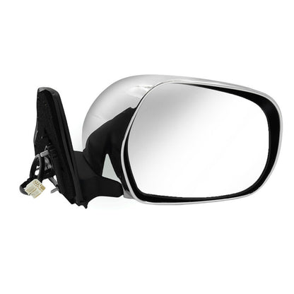 Right Chrome Door Mirror (3-Pin) - Suitable for Toyota Prado 120 Series 2002-2009