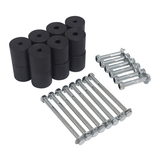 2 inch Body Lift Kit Raising Blocks (50mm) - Suitable For Toyota Hilux 1998-2004 Dual Extra Cab