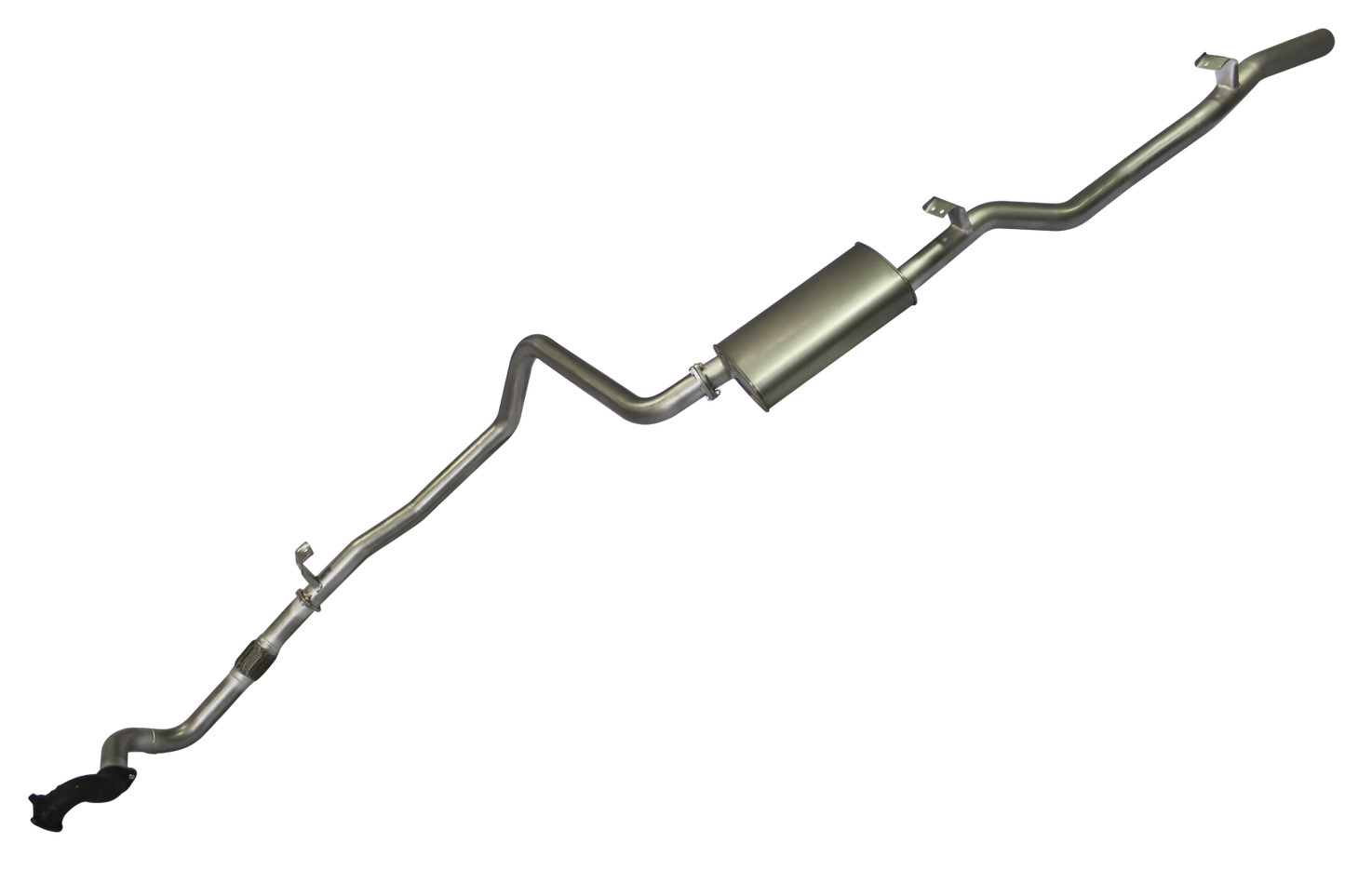 Manta Exhaust System - LandCruiser HDJ79 4.2L 1HD Turbo Diesel Ute - MKTY0030