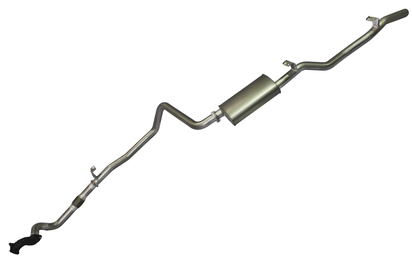 Manta Exhaust System - LandCruiser HDJ79 4.2L 1HD Turbo Diesel Ute - MKTY0030