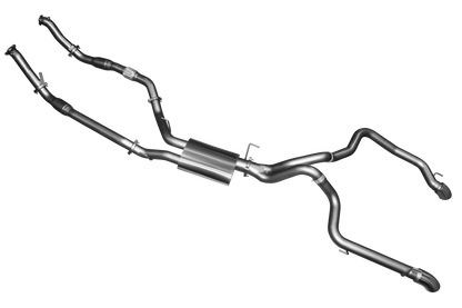 Manta Exhaust System - LandCruiser VDJ200 4.5L V8 Twin Turbo Diesel Wagon 2007-2015