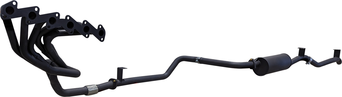 Manta Exhaust System - LandCruiser HZJ75/HZJ78 4.2L 1HZ Diesel Ute & Troop Carrier - MKTY0068