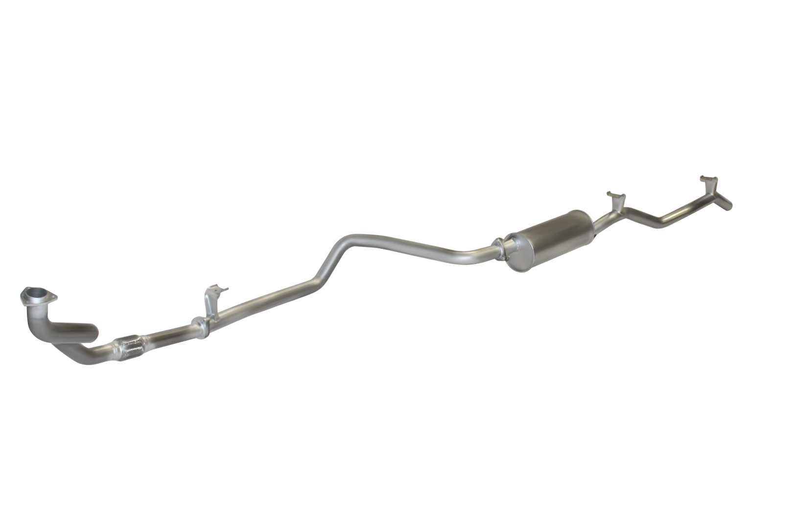 Manta Exhaust System - LandCruiser HZJ79 4.2L 1HZ Diesel Ute - MKTY0071