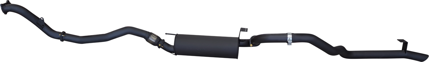 Manta Exhaust System - LandCruiser HZJ105 4.2L 1HZ Diesel Wagon - Aftermarket Turbo