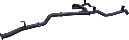 Manta Exhaust System - LandCruiser VDJ79 Dual Cab 4.5L V8 DPF Oct 2016-On - MKTY0134