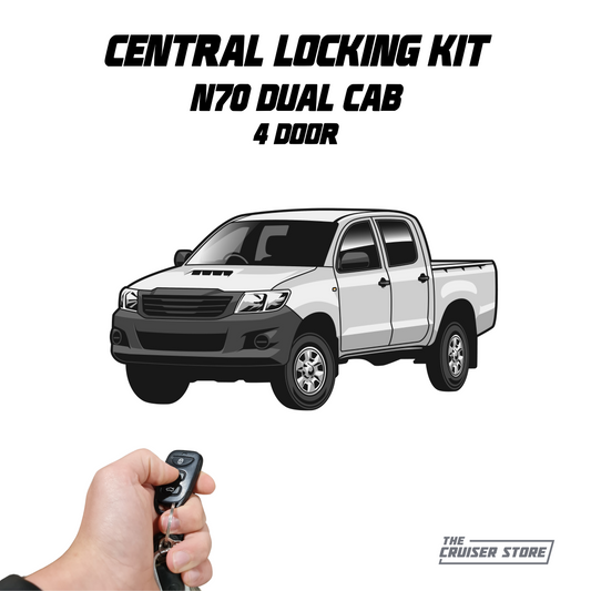 4 Door Central Locking - Suitable for use with N70 Hilux