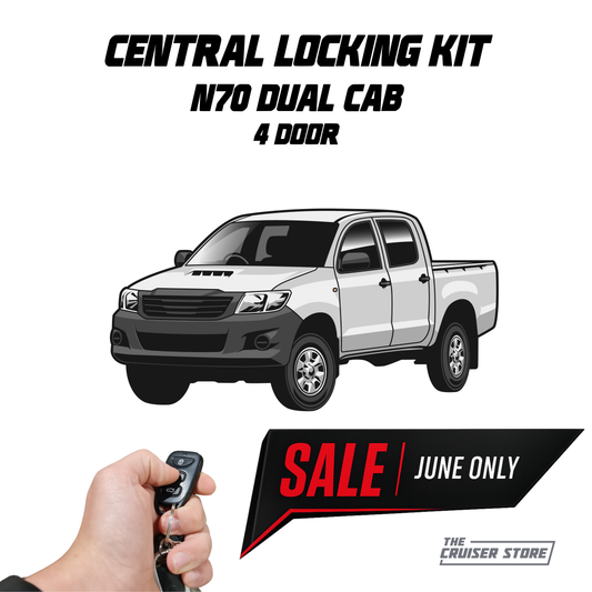 4 Door Central Locking - Suitable for use with N70 Hilux