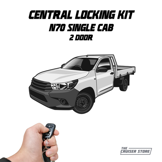 2 Door Central Locking - Suitable for use with N70 Hilux