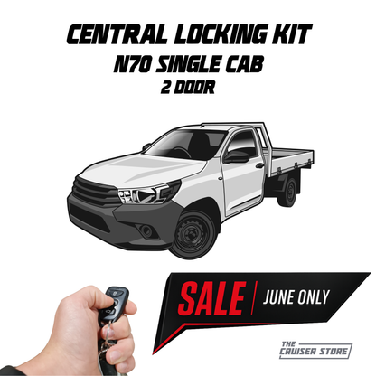 2 Door Central Locking - Suitable for use with N70 Hilux