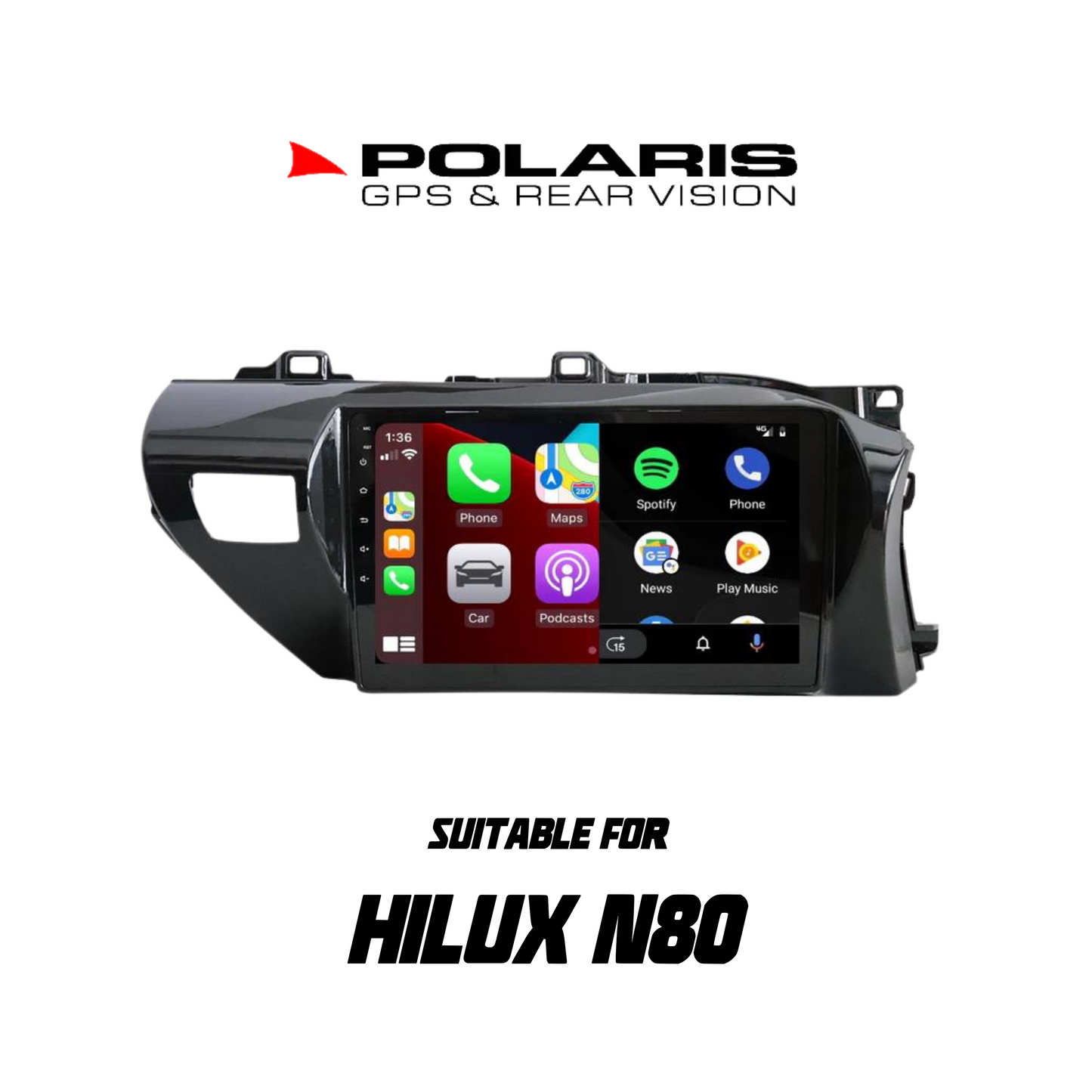 Polaris Head Unit - Suitable for use with N80 Hilux