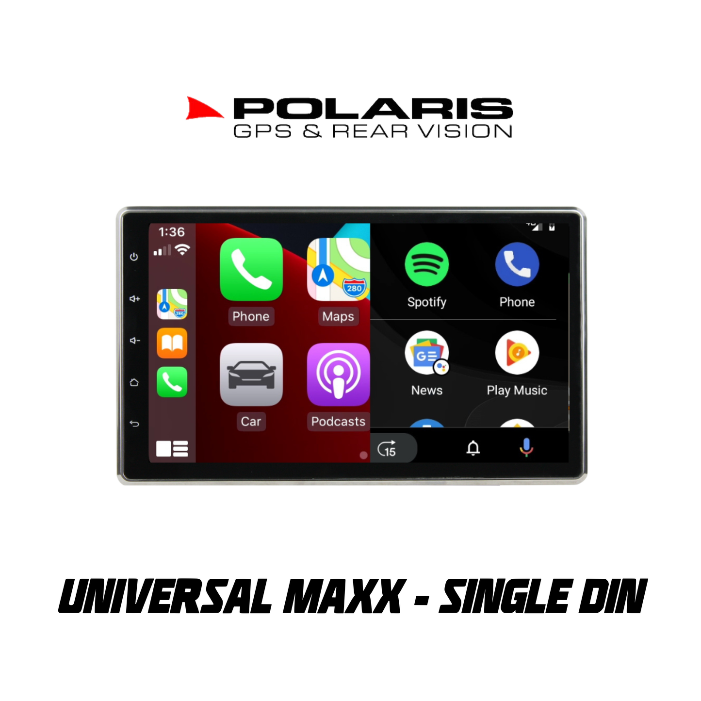 Polaris Head Unit - Universal Maxx (Single Dinn)
