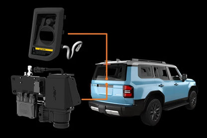 NSV Onboard Smart Integrated Compressor System - Suitable for use with Toyota Prado 250 Series