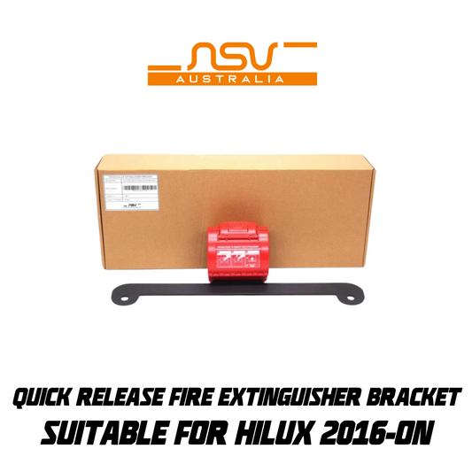 Quick Release Fire Extinguisher Bracket - Suitable For Toyota Hilux 2016-ON