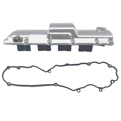 Rocker Valve Cover With Gasket - Suitable For Toyota Hilux Surf KZN185 Hilux KZN165 Landcruiser Prado KZJ95 KZJ120 1KZ-TE 3.0L (1995-2009)